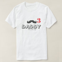 funny cool moustache custom daddy& Kids Names