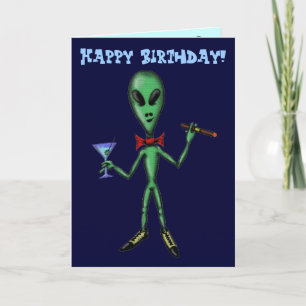 Funny cool party happy design card