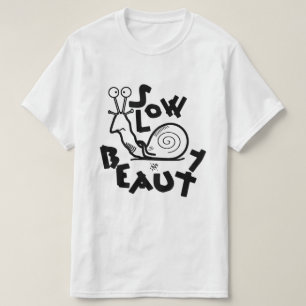 Funny Cool Snail Cartoon T-Shirt