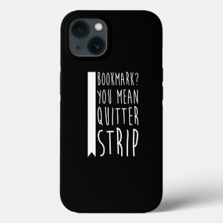 Funny Cool Unique Bookmark Perfect Book Nerd Gift iPhone 13 Case