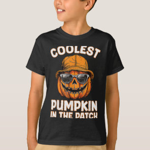 Funny Coolest Pumpkin In The Patch Halloween  T-Shirt