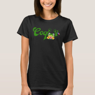 Funny Coqui Frog Puerto Rican Flag Boricua Puerto  T-Shirt