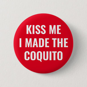 Funny Coquito 6 Cm Round Badge