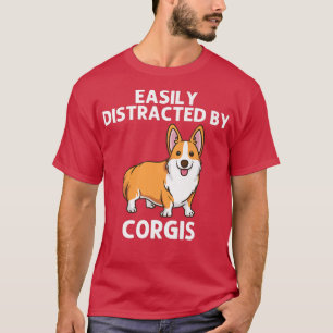 Funny Corgi Art For Men Women Welsh Corgi Dog Anim T-Shirt