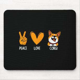 Funny Corgi Design For Men Women Kids Pet Dog Corg Mouse Mat