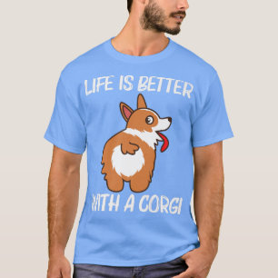 Funny Corgi Design For Men Women Pet Dog Animal Do T-Shirt