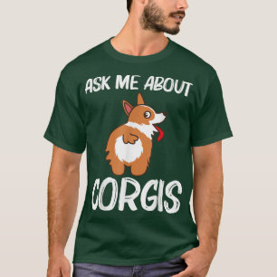 Funny Corgi Design For Men Women Pet Dog Animal Do T-Shirt