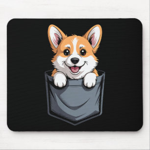 Funny Corgi Design For Men Women Welsh Corgi Dog L Mouse Mat