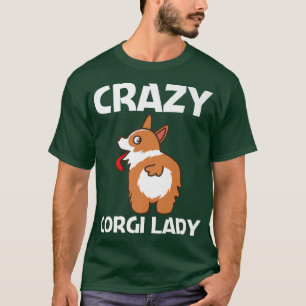 Funny Corgi Design For Women Mom Pet Dog Animal Do T-Shirt
