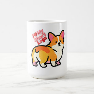 Funny Corgi Mug - I Love My Short Legs - Cute Dog