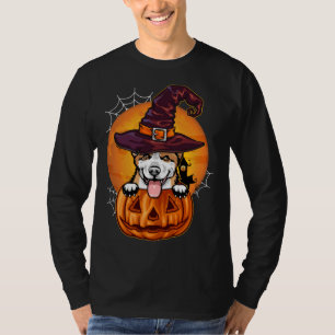 Funny Corgi Pumpkin Halloween T-Shirt