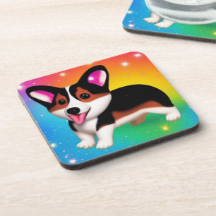 Funny Corgi Puppy Dog   Coaster