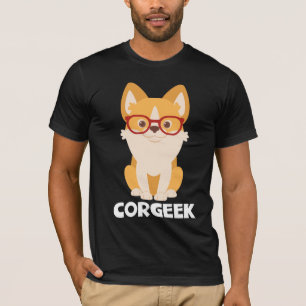 Funny Corgi Puppy Dog Lover Gift Cartoon Doggy T-Shirt