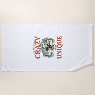 Funny Corgi Unique Vintage Engraving T-Shirt Desig Beach Towel