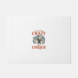 Funny Corgi Unique Vintage Engraving T-Shirt Desig Doormat