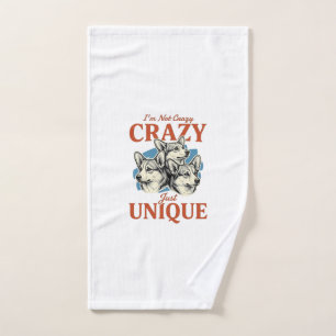 Funny Corgi Unique Vintage Engraving T-Shirt Desig Hand Towel