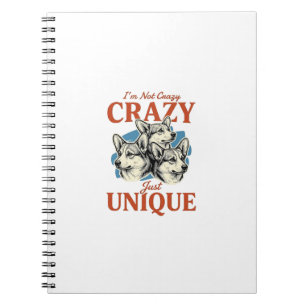 Funny Corgi Unique Vintage Engraving T-Shirt Desig Notebook