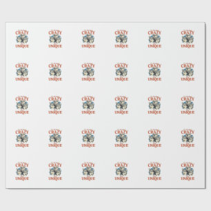 Funny Corgi Unique Vintage Engraving T-Shirt Desig Wrapping Paper