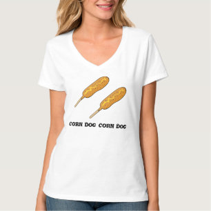 Funny Corn Dog Quote Modern Humourous T-Shirt