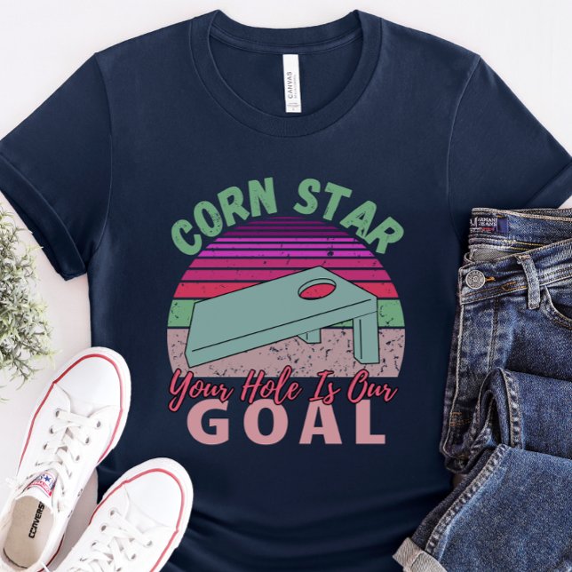 Funny Corn Hole Personalised Team Shirt (Creator Uploaded)