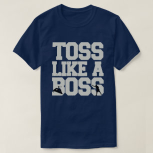 Funny Corn hole Toss Like A Boss, Cornhole player T-Shirt