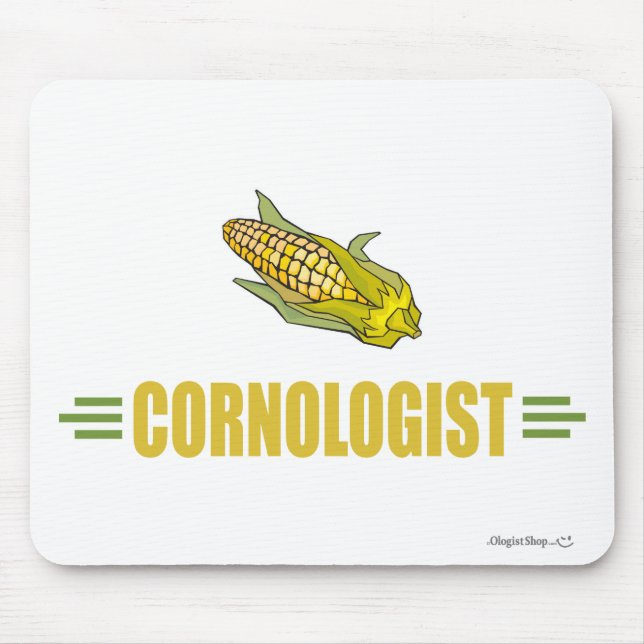 Funny Corn Mouse Mat (Front)
