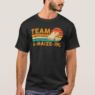 Funny Cornhole Corn Hole Retro Team A-maize-ing T-Shirt
