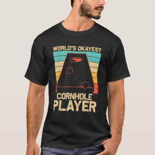 Funny Cornhole Gift For Men Women Bean Bag Toss T-Shirt