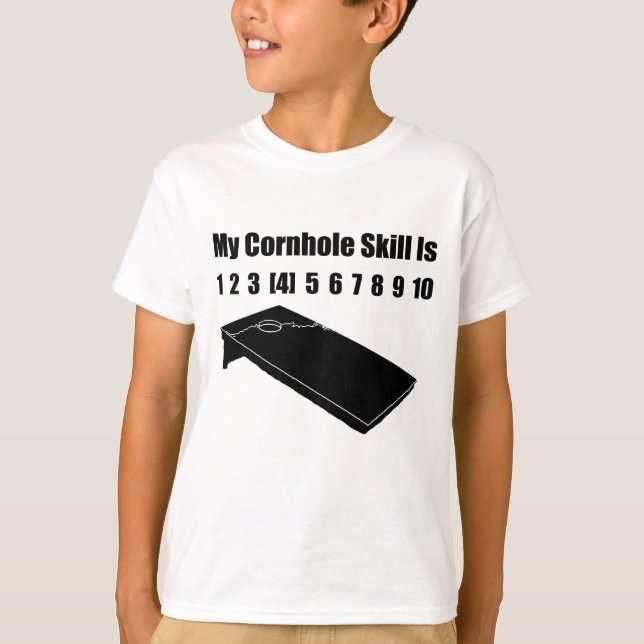 Funny Cornhole T-Shirt (Front)