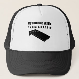 Funny Cornhole Trucker Hat