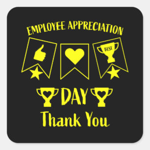 Funny Corporate HR Gifts Square Sticker