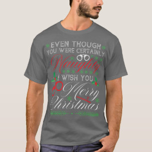 Funny Correctional Officers Christmas Quote, Sentr T-Shirt