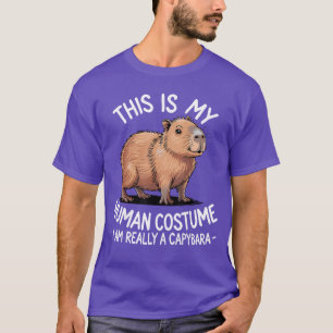 Funny Costume Capybara gift T-Shirt