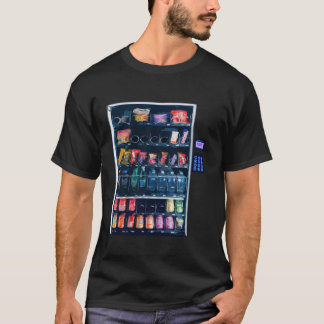 Funny Costumes for Halloween Vending Machine Silve T-Shirt