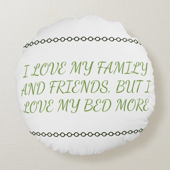 Funny Cotton Pillow (Back)