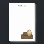 Funny Couch Potato Cartoon Design   Post-it Notes<br><div class="desc">This funny couch potato cartoon design features a laid-back potato lounging with a comical expression, perfect for humour lovers and fans of lazy day jokes. With its relaxed vibe and playful artwork, it’s ideal for people who enjoy quirky humour, relaxed lifestyles, or binge-watching their favourite shows. Great for introverts, homebodies,...</div>