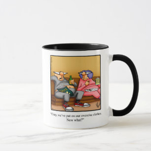 Funny Couch Potato Couple Humour Mug Gift