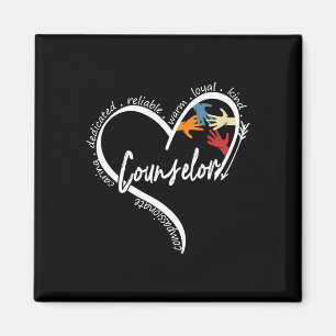 Funny Counsellor Graphic Tees Tops Back To School Magnet