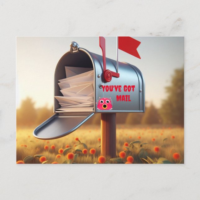 Funny- Country Mailbox You’ve Got Mail - Postcard (Front)
