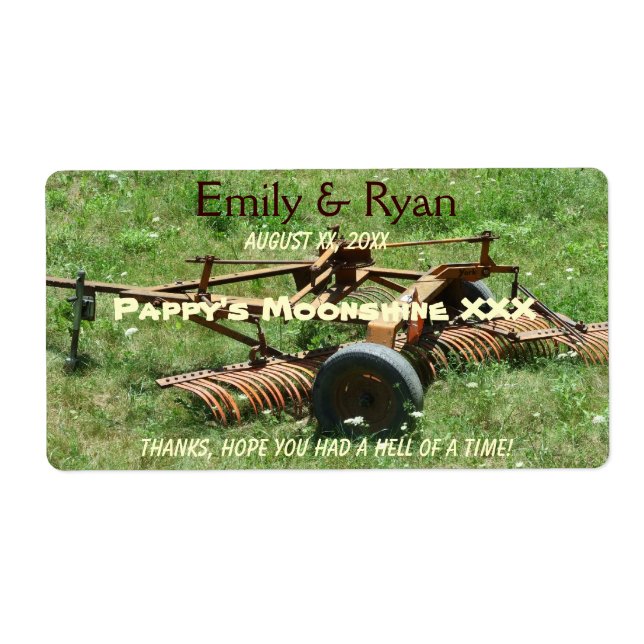 Funny, Country Western, Beer / Wine (Front)