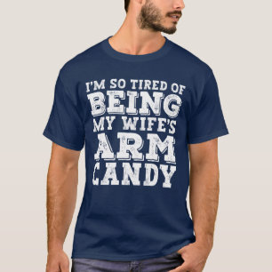 Funny Couple Joke Husband Marriage Gift For Him T-Shirt