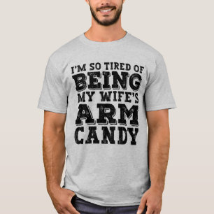 Funny Couple Jokes Husband Marriage Gift For Him T-Shirt