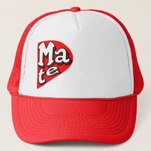Funny couple matching hat, x2 ,Soul Mate Trucker Hat