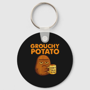 Funny Couple Sweet Tato & Grouchy Tato Key Ring