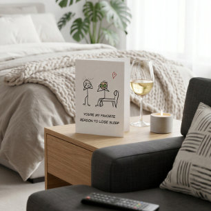 Funny Couples Card – Favourite Reason to Lose Slee