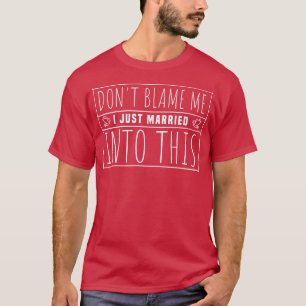 Funny Couples Newly Married Wedding Bride Groom Ma T-Shirt