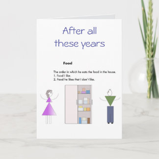 Funny Couples Valentine's Day Card