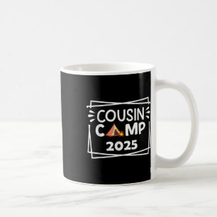 Funny Cousin Camp 2025 Camping Crew Family Vacatio Coffee Mug