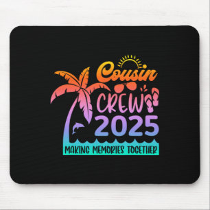 Funny Cousin Crew 2025 Summer Group Making Memorie Mouse Mat