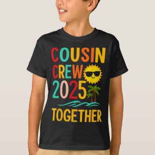 Funny Cousin Crew 2025 Together Summer  T-Shirt